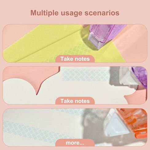 Double-Sided Tape Rollers, Scrapbooking Supplies for Crafting, Photo Albums, and Gift Wrapping - Smooth Adhesive Tape for Crafters, Teachers, and Artists（2 Pcs） in Saudi Arabia