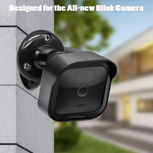 3rd Gen Blink Outdoor Camera Mount Bracket,360 Degree Adjustable Mount and Weatherproof Protective Housing with Blink Sync Module 2 Outlet Mount for Blink Camera System (Black 5Pack) in Saudi Arabia
