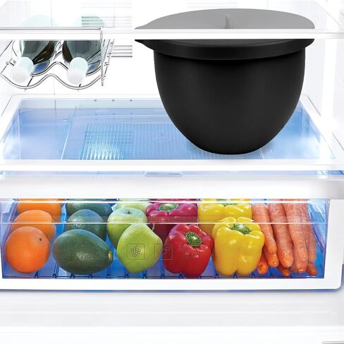 SelfTek Silicone Bowl Liners for 5 Qt KitchenAid Mixers - Accessories and Attachments for Cooking and Baking, Heat-Resistant & Easy to Clean, Protects Mixing Bowl（Black） in Saudi Arabia