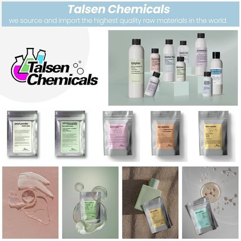 Cetearyl Alcohol Cosmetic Grade (2.2 lb / 1 kg) - Emulsifying Wax Organic for Body Butter, Cetearyl Alcohol Suitable for Making Conditioners, Scrubs and Creams by Talsen Chemicals in Saudi Arabia