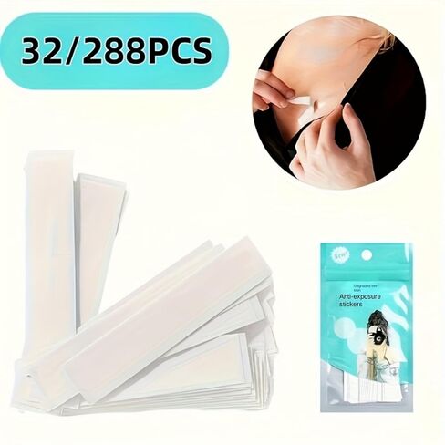 Double Sided for Clothing Body & Dresses Clear Fabric Tape for Clothes Skin | Adhesive Body Tape All Day Hold-36PCS in Saudi Arabia