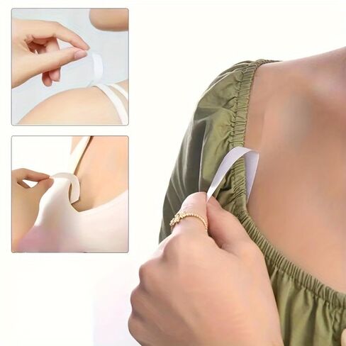 Double Sided for Clothing Body & Dresses Clear Fabric Tape for Clothes Skin | Adhesive Body Tape All Day Hold-36PCS in Saudi Arabia