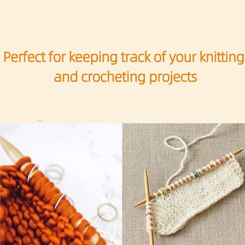 48Pcs Cat Stitch Markers Round Metal Stitch Markers Flower Stitch Markers Spiral Knitting Stitch Markers for Crocheting with Storage Box in Saudi Arabia