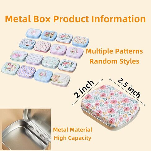 48Pcs Cat Stitch Markers Round Metal Stitch Markers Flower Stitch Markers Spiral Knitting Stitch Markers for Crocheting with Storage Box in Saudi Arabia