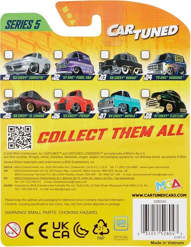 MGA Entertainment CarTuned™ Series 5-1947 Chevy Fleetline (Lowrider)- K. Green in Saudi Arabia