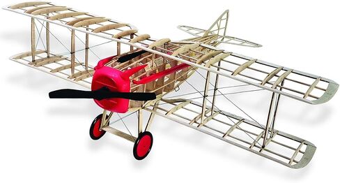 Guillow’s: 100th Anniversary Series - French Spad VII - Classic Balsa Wood, DIY Airplane Model Kit, 18" Wingspan, Laser-Cut, Scale WWI Ace Plane, 102 in Saudi Arabia