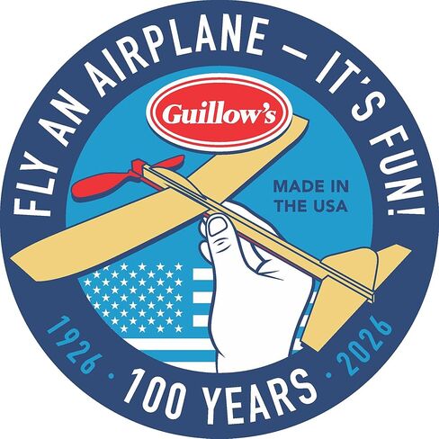 Guillow’s: 100th Anniversary Series - French Spad VII - Classic Balsa Wood, DIY Airplane Model Kit, 18" Wingspan, Laser-Cut, Scale WWI Ace Plane, 102 in Saudi Arabia