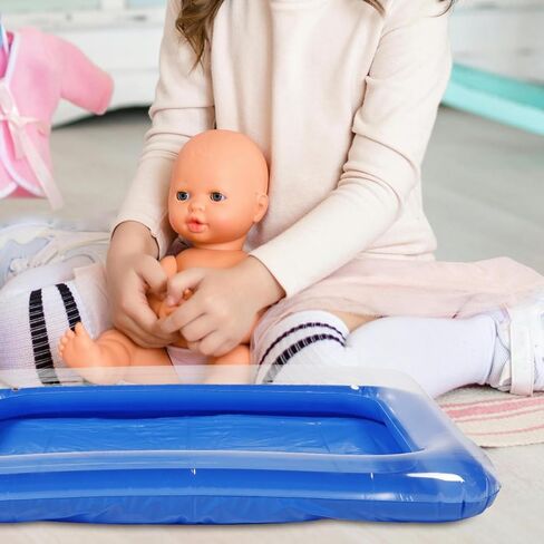 YARNOW Pool Transparent Portable Summer Play Accessory for Dolls Design for Indoor Bathing in Saudi Arabia