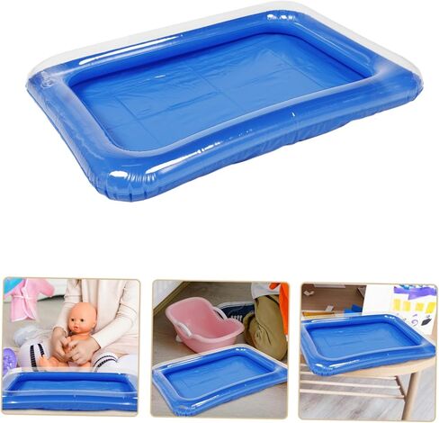 YARNOW Pool Transparent Portable Summer Play Accessory for Dolls Design for Indoor Bathing in Saudi Arabia