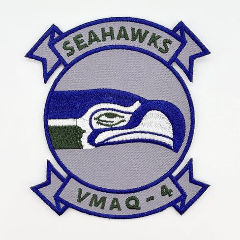 VMAQ-4 Seahawks Squadron Patch – Sew On, 4.5 Inch in Saudi Arabia