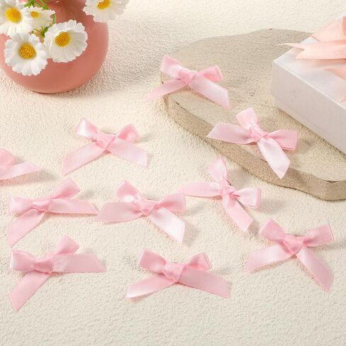 30Pcs Cute Safety Pins Pink Bow Cute Ribbon Bow Safety Pin Pink Ribbon Bowknot Brooch Pins Junk for Women Socks Shoes Shirts Bags Jeans Clothes Shawls Hats in Saudi Arabia