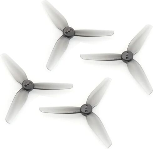 8pcs HQProp T3x1.5x3 3 Inch 3-Blade T-Mount Propeller Set (4X CW / 4X CCW) in Saudi Arabia