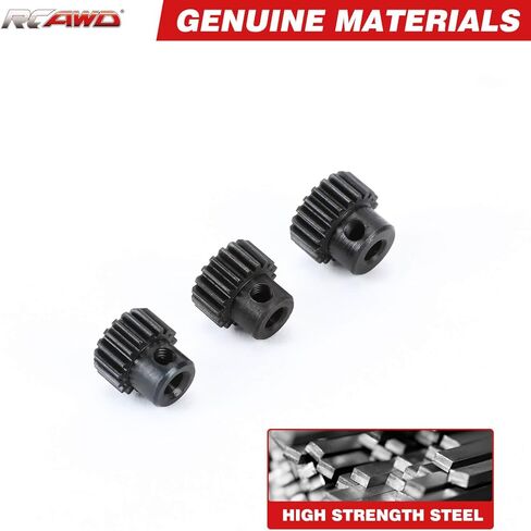 ترس ترس RCAWD 15t 17t 20t لـ Arrma 1/10 جرانيت سينتون بيج روك 550 ميجا 1/8 تايفون ميجا ترقيات أجزاء in Saudi Arabia
