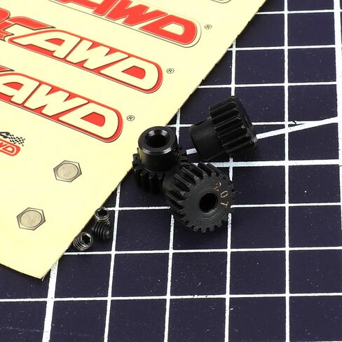 ترس ترس RCAWD 15t 17t 20t لـ Arrma 1/10 جرانيت سينتون بيج روك 550 ميجا 1/8 تايفون ميجا ترقيات أجزاء in Saudi Arabia