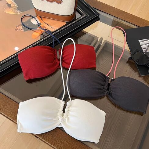 18 Pcs Metal Bikini Clips, 3 Sizes Alloy Bra Connector U Shape Ring Buckle Hook Closure for Sewing Swimsuit Lingerie Projects in Kuwait