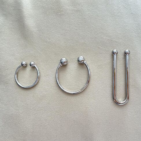 18 Pcs Metal Bikini Clips, 3 Sizes Alloy Bra Connector U Shape Ring Buckle Hook Closure for Sewing Swimsuit Lingerie Projects in Kuwait