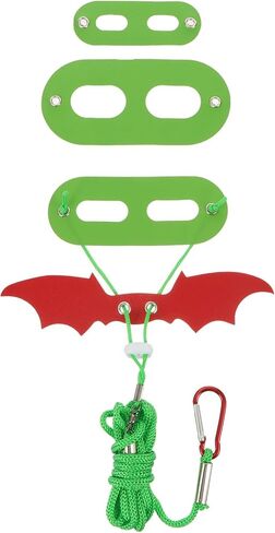 ERINGOGO Bearded Dragon Leash and Harness Set Reptile Bat Wings, Leather Walking Strap for Small Lizards, Outdoor Escape-Resistant Pet Traction Accessory in Saudi Arabia
