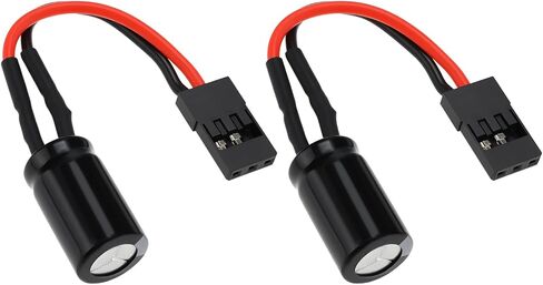 خلق فكرة 2 قطعة 4700 فائق التوهج 25 فولت مكثف الطاقة SAV-PC-01 مع موصل 3Pin لـ RC نموذج سيرفو in Kuwait