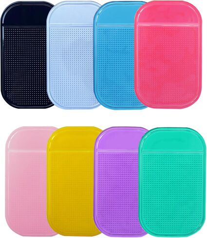 16 قطعة أدوات مضادة للانزلاق لزجة للوحات الفنية الماسية، 5.6 × 3.3 بوصة وسادة جل عالمية غير قابلة للانزلاق لحمل صينية 5D لوحات فنية ماسية ملحقات تطريز (16 في 1) in Kuwait