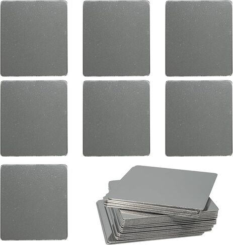 StayMax Engraving Stamping Blank Tags Metal Plate 25 Pack 1.75x2Inch in Saudi Arabia