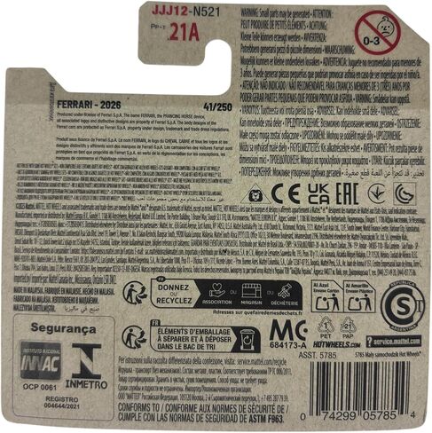 Hot Wheels Ferrari SF90 Stradale [Blue] 1/5, 41/250, 1:64 Scale Diecast Toy Vehicle in Kuwait