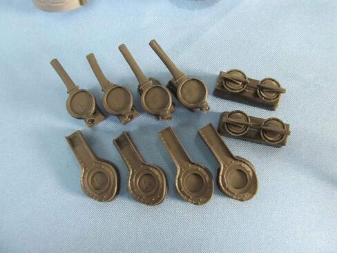 مجموعة من التفاصيل المعدنية MDR4854 + MDR4857 1/48 B-17 محركات + شواحن توربينية لمجموعات Revell/Monogram in Saudi Arabia