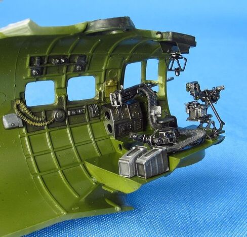 MDR48201 1/48 B-17G. Bombardier's Cockpit (Interior Set) in Saudi Arabia