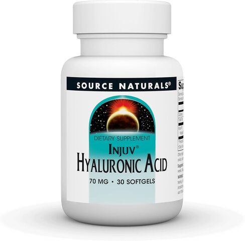 Source Naturals Hyaluronic Acid Injuv 70Mg Softgels 30 Multi in Saudi Arabia