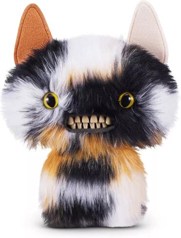 ZURU Fuggler Funny Ugly Monster Plush Toy - 9 in Butt Ugly Pets (Cheezee - Calico Cat) in Saudi Arabia