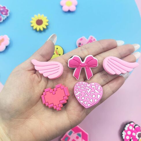 Fannoday 30pcs Charms for Bogg Bag - Cute DIY Beach Accessories for Women & Girls in Saudi Arabia