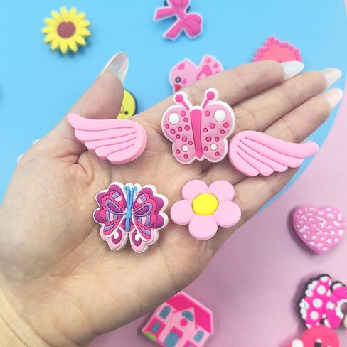 Fannoday 30pcs Charms for Bogg Bag - Cute DIY Beach Accessories for Women & Girls in Saudi Arabia
