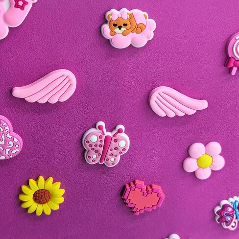 Fannoday 30pcs Charms for Bogg Bag - Cute DIY Beach Accessories for Women & Girls in Saudi Arabia