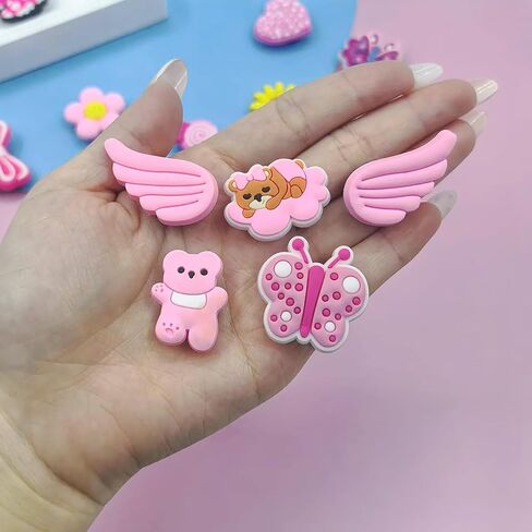 Fannoday 30pcs Charms for Bogg Bag - Cute DIY Beach Accessories for Women & Girls in Saudi Arabia