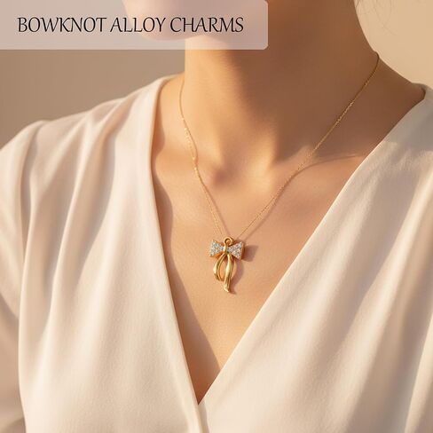 Gold Charms for Jewelry Making Cute Alloy Bowknot Heart Bear Horse Pendants Metal Charms for Bracelets Necklaces Earrings Keychains DIY Crafts in Saudi Arabia