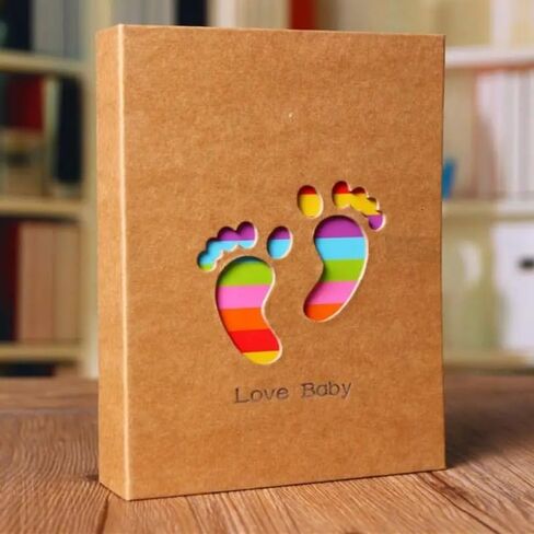 4R 6-inch Photo Album Interstitial Family 100 Sheets Creative Simple Photo Album Insert Type Photo Book Diy Craft Gift (whale) in Saudi Arabia