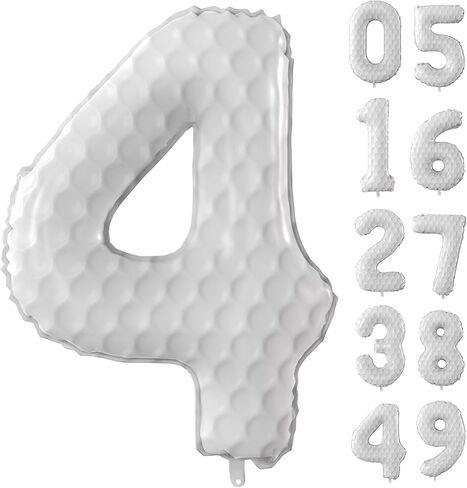 40 Inch Golf Number Balloons Large Sports Themed Birthday Party Number Balloons Golf Sports Events for Kids Birthday Party Decoration Supplies (Number 1) in Saudi Arabia