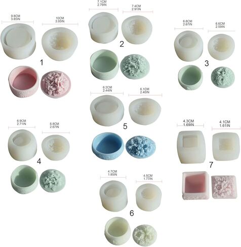 Rose Decorative Storage Box Container Molds Storage Box Silicone Mold for Epoxy Resin Trinkets Holder Home Decor in Saudi Arabia