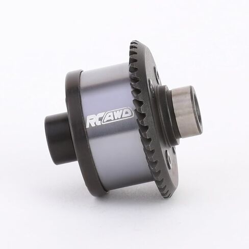 RCAWD Full Metal Rear Differential Assembly in Titanium Color with 40T+14T Gears for 1/10 LOSI Baja Rey 4WD 1/10 Hammer Rey U4 Rock Racer(Titanium) in Saudi Arabia