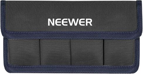 نيوير حافظة كاميرا مقاومة للماء والصدمات مقاس 11.8×5.5×14.6 انش/30×14×37 سم، شنطة ظهر للكاميرا مع حامل ثلاثي القوائم لكاميرا دي اس ال ار، كاميرا غير عاكسة، فلاش او ملحقات اخرى (برتقالي من الداخل) in Kuwait