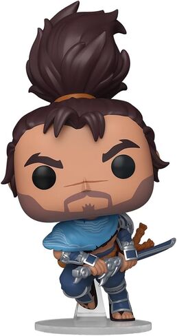 فانكو بوب! الألعاب: League of Legends - Yasuo - مجسم من الفينيل قابل للتجميع - فكرة هدية - بضائع رسمية - ألعاب للأطفال والكبار - محبي ألعاب الفيديو - مجسم نموذجي لهواة الجمع والعرض in Kuwait
