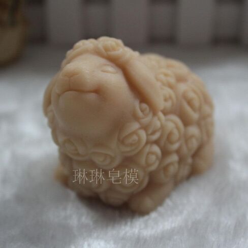 Grainrain Silicon Soap Mold Handcraft DIY 3D Candle Resin Mould for Handmade Soap Sheep (11044) in Saudi Arabia