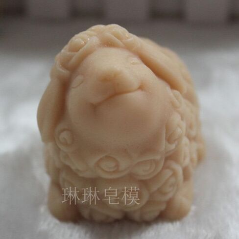 Grainrain Silicon Soap Mold Handcraft DIY 3D Candle Resin Mould for Handmade Soap Sheep (11044) in Saudi Arabia