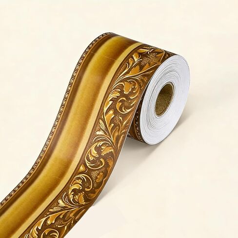 33FT Vintage Style Gold Picture Frame Border Trim Straight Rolled Bulletin Board Border for Classroom, Home Office, Chalkboard and Party Decor in Saudi Arabia