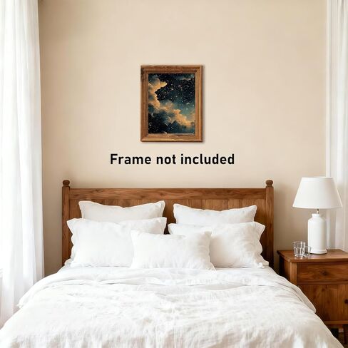 rltxbuk ليلة النجوم عبر الابره مجموعات، حالمة غالاكسي السماء سحابة مختومة عد عبر الابره مجموعات للبالغين، ليلة سماوية ديكور التطريز الجمالي، 11.8x15.8 بوصة in Kuwait