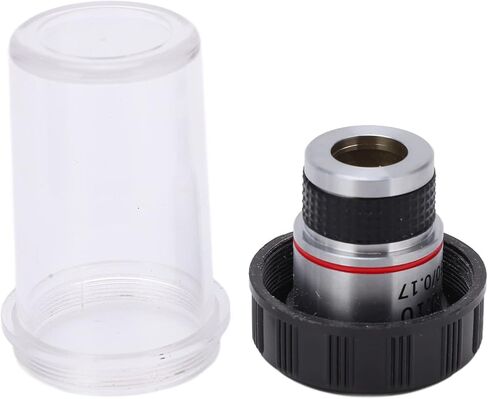 Acouto 185mm Achromatic Objective Lens Clear 20mm Thread for Biological Microscopes - High Clarity & Design (20/0.40) in Saudi Arabia