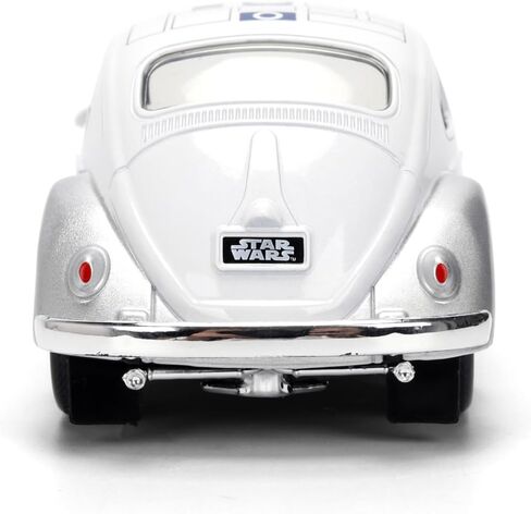 سيارة جادا ستار وورز R2-D2 1959 فولكس فاجن بيتل مصبوبة بمقياس 1:32 - ألعاب هوليوود رايدز in Saudi Arabia