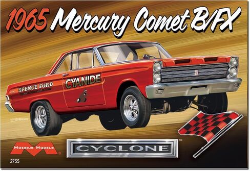 Moebius 1/25 1965 Mercury Comet B/FX Plastic Model MOE2755 (Automotive) in Saudi Arabia