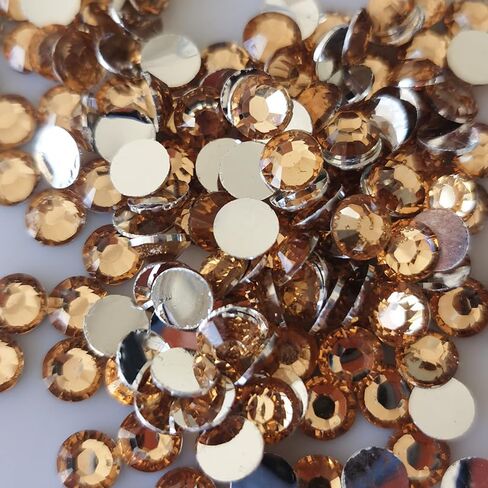 4000 Pcs 4mm White Rhinestones for Crafting Flatback Round Gems for Bedazzling DIY Nail Art in Saudi Arabia