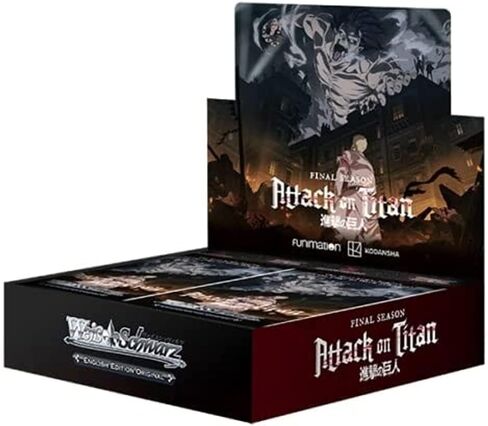 Weiss Schwarz: Attack On Titan: Final Season - ENG Booster Box in Saudi Arabia