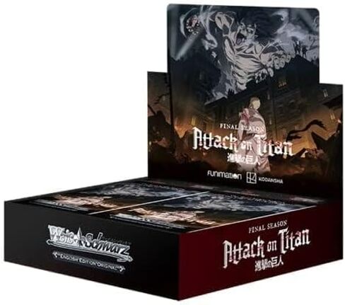 Weiss Schwarz: Attack On Titan: Final Season - ENG Booster Box in Saudi Arabia